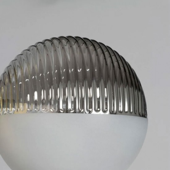 Emile 4 Light Floor Lamp Satin Brass