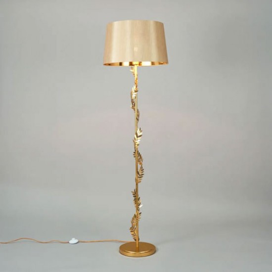 Brookby Stem Floor Lamp Gold