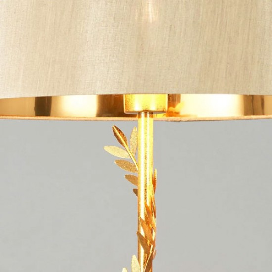 Brookby Stem Floor Lamp Gold