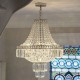 Chloe Chandelier Polished Nickle