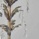 Paisley Floor Lamp Antique Brass/Champagne