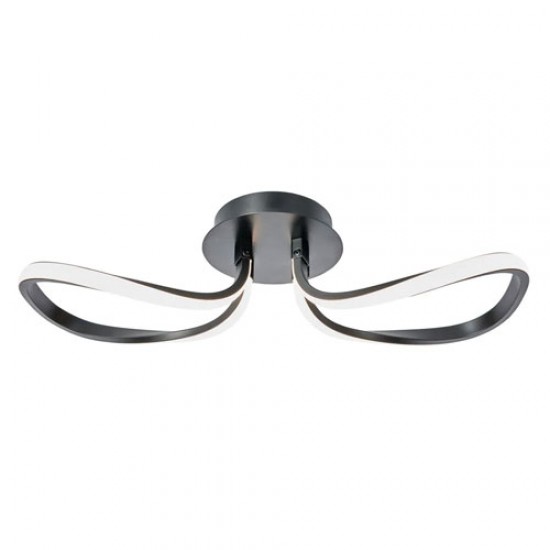 Alvar LED petals Wall Light Black