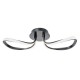 Alvar LED petals Wall Light Black