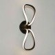 Alvar LED petals Wall Light Black