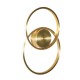Pei LED Wall Light Brass