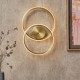 Pei LED Wall Light Brass
