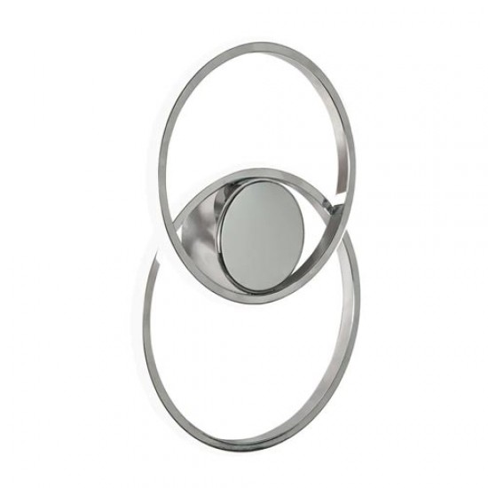 Pei LED Wall Light Chrome 