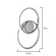 Pei LED Wall Light Chrome 