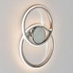 Pei LED Wall Light Chrome 
