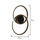 Pei LED Wall Light Black