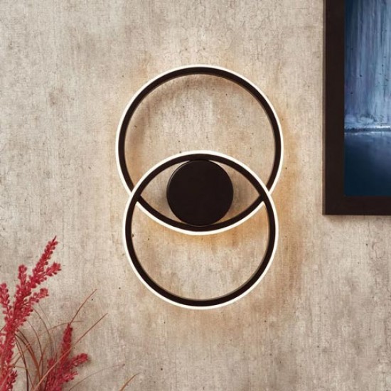 Pei LED Wall Light Black