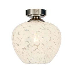 Agnes Flakestone Polished Nickel