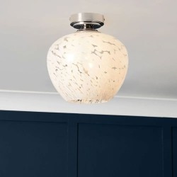 Agnes Flakestone Polished Nickel