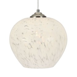 Agnes Flakestone Pendant Polished Nickel 