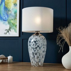 Agnes Flakestone Table Lamp Polished Nickel