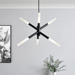 Wanda LED Ceiling Pendant Black