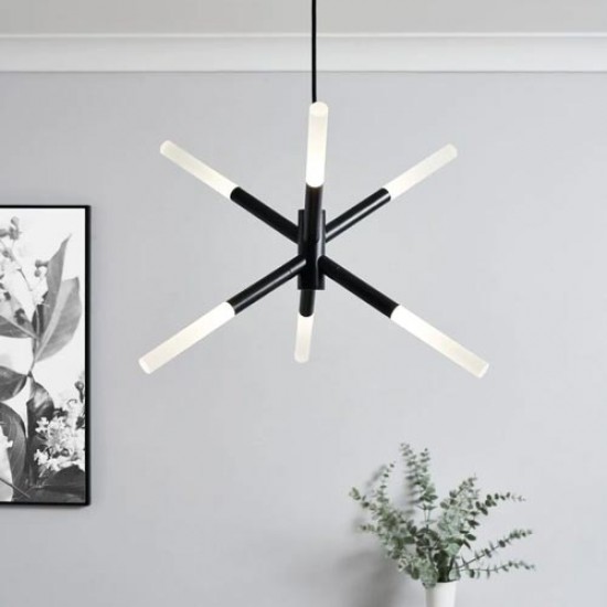 Wanda LED Ceiling Pendant Black