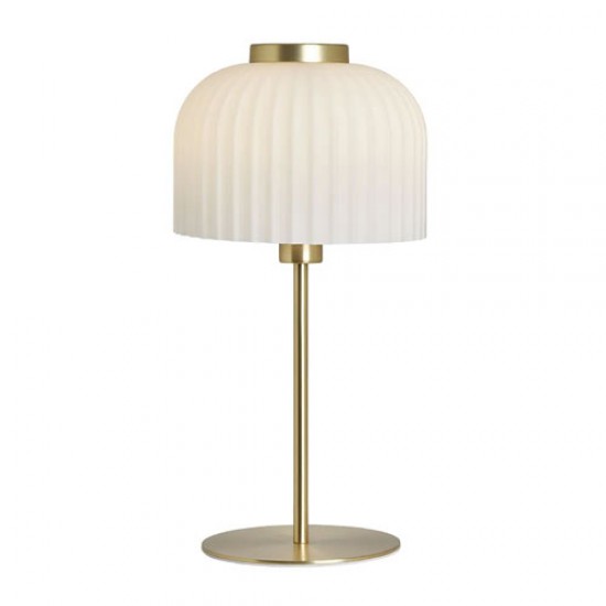 Binita Table Lamp Satin Brass