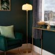 Binita Floor Lamp Satin Brass