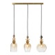 Seline 3 Light Diner Pendant Champagne 