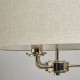 Henry 3 Lamp Pendant Polished Nickel