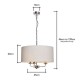 Henry 3 Lamp Pendant Polished Nickel