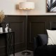 Henry 3 Light Floor Lamp Polished Nickel