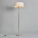 Henry 3 Light Floor Lamp Polished Nickel