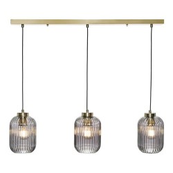Lyna Ceiling Light Satin Brass