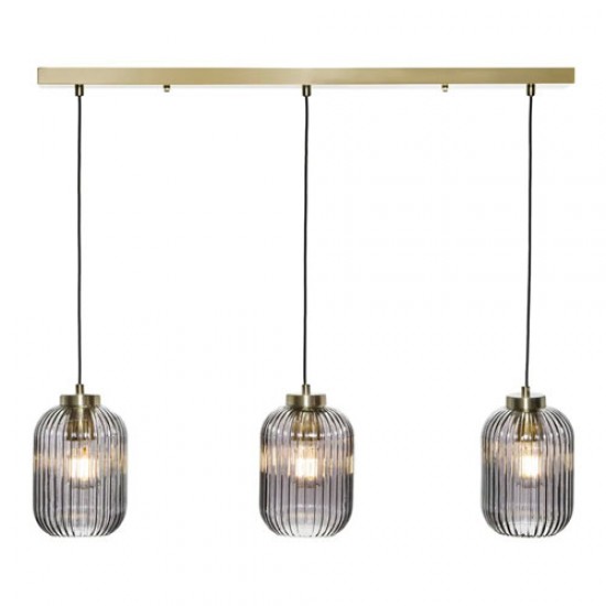 Lyna Ceiling Light Satin Brass