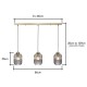 Lyna Ceiling Light Satin Brass
