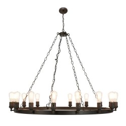 Capri 16 Ring Light Bronze