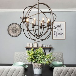 Capri 8 Light Orbital Bronze