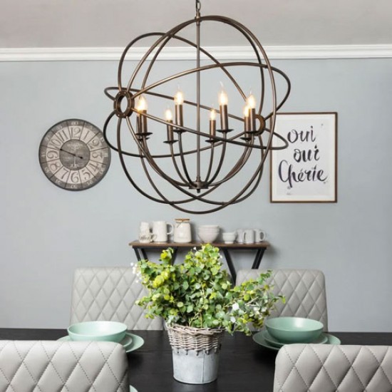 Capri 8 Light Orbital Bronze