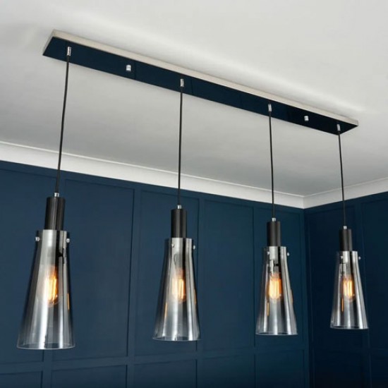 Atrani Diner Pendant Black/Ombre