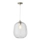 Minori Pendant Satin Nickle/Clear