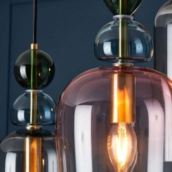 Vietri 3 Light Pendant Satin Brass