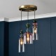 Vietri 3 Light Pendant Satin Brass