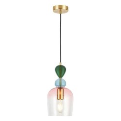 Vietri Pendant Satin Brass