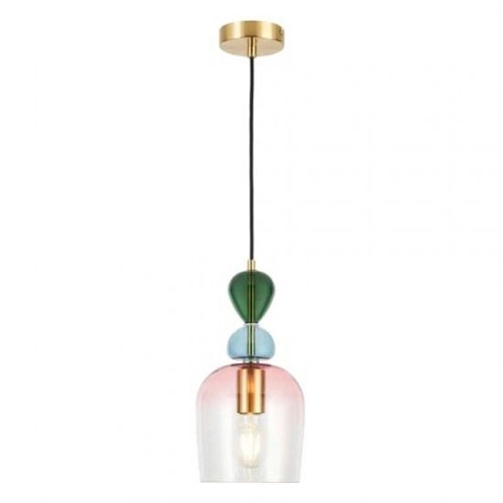Vietri Pendant Satin Brass