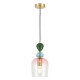 Vietri Pendant Satin Brass