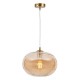 Sarno Oval Pendant Satin Nickel/Blue