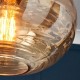Sarno Oval Pendant Satin Nickel/Blue
