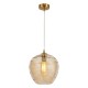 Sarno Hive Pendant Satin Brass/Champagne 