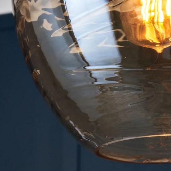 Sarno Hive Pendant Satin Brass/Champagne 