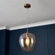 Sarno Hive Pendant Satin Brass/Champagne 