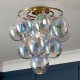 Maiori Ceiling Light Brass/iridescent 