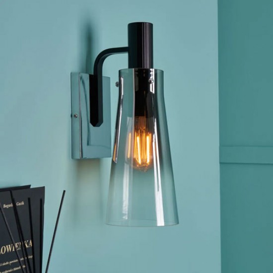 Atrani Wall Light Smoke 