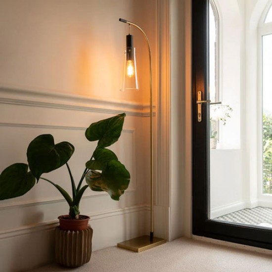 Atrani Floor Lamp Champagne 
