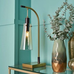 Atrani Table Lamp Champagne